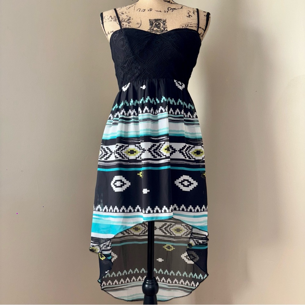 Geo Patterned Dress